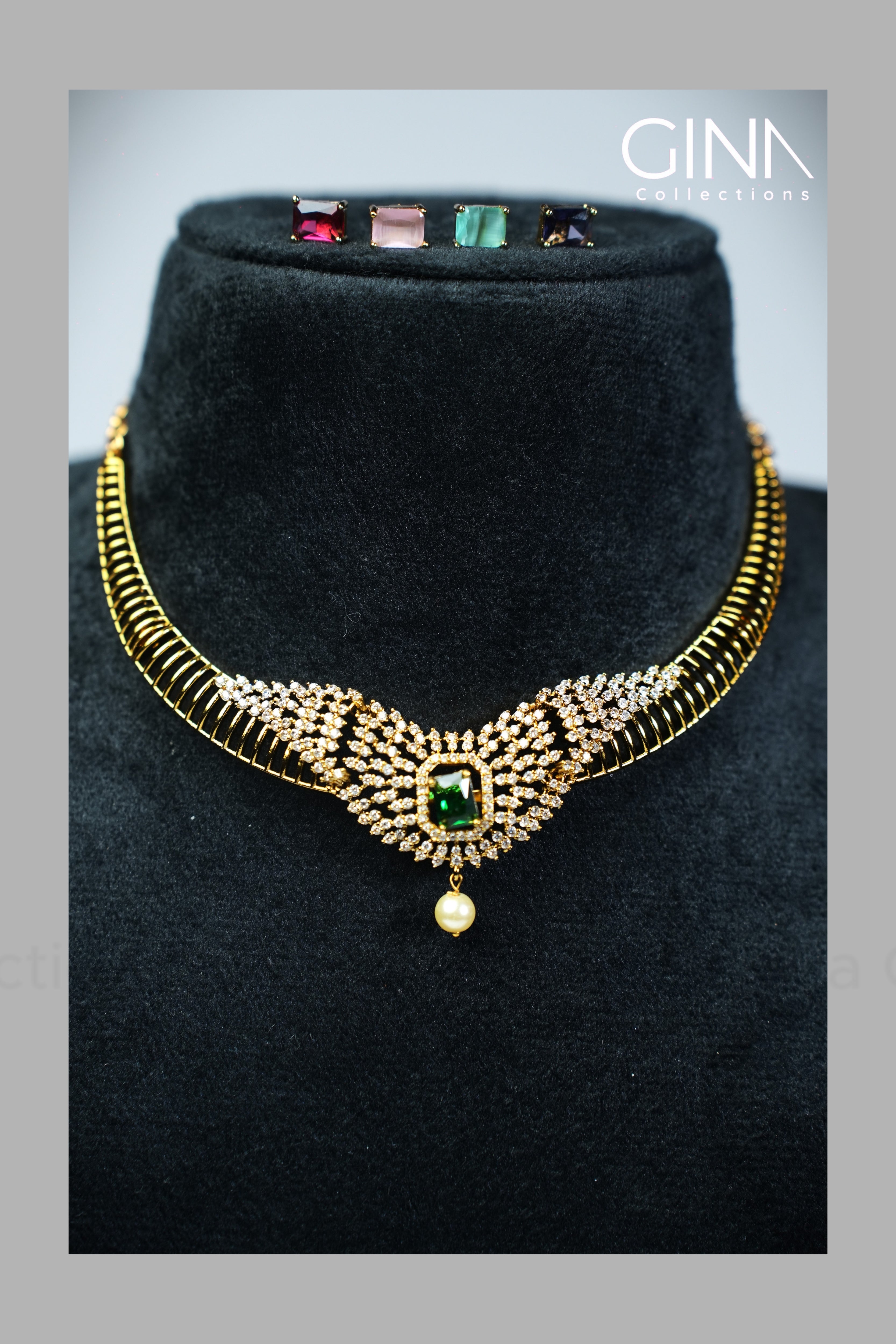Antic Gold Plated Choker