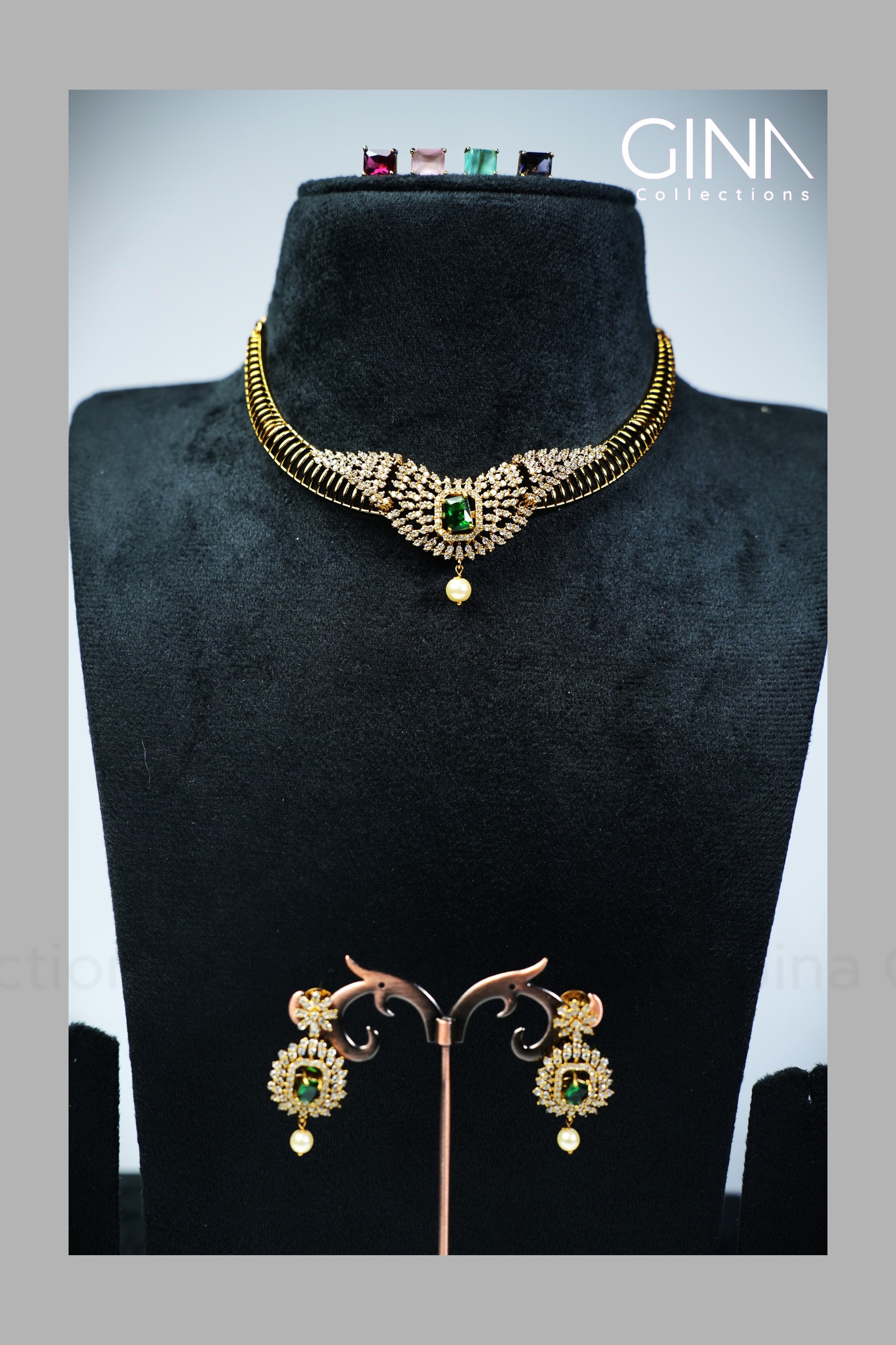 Antic Gold Plated Choker