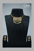 Antic Peacock Choker