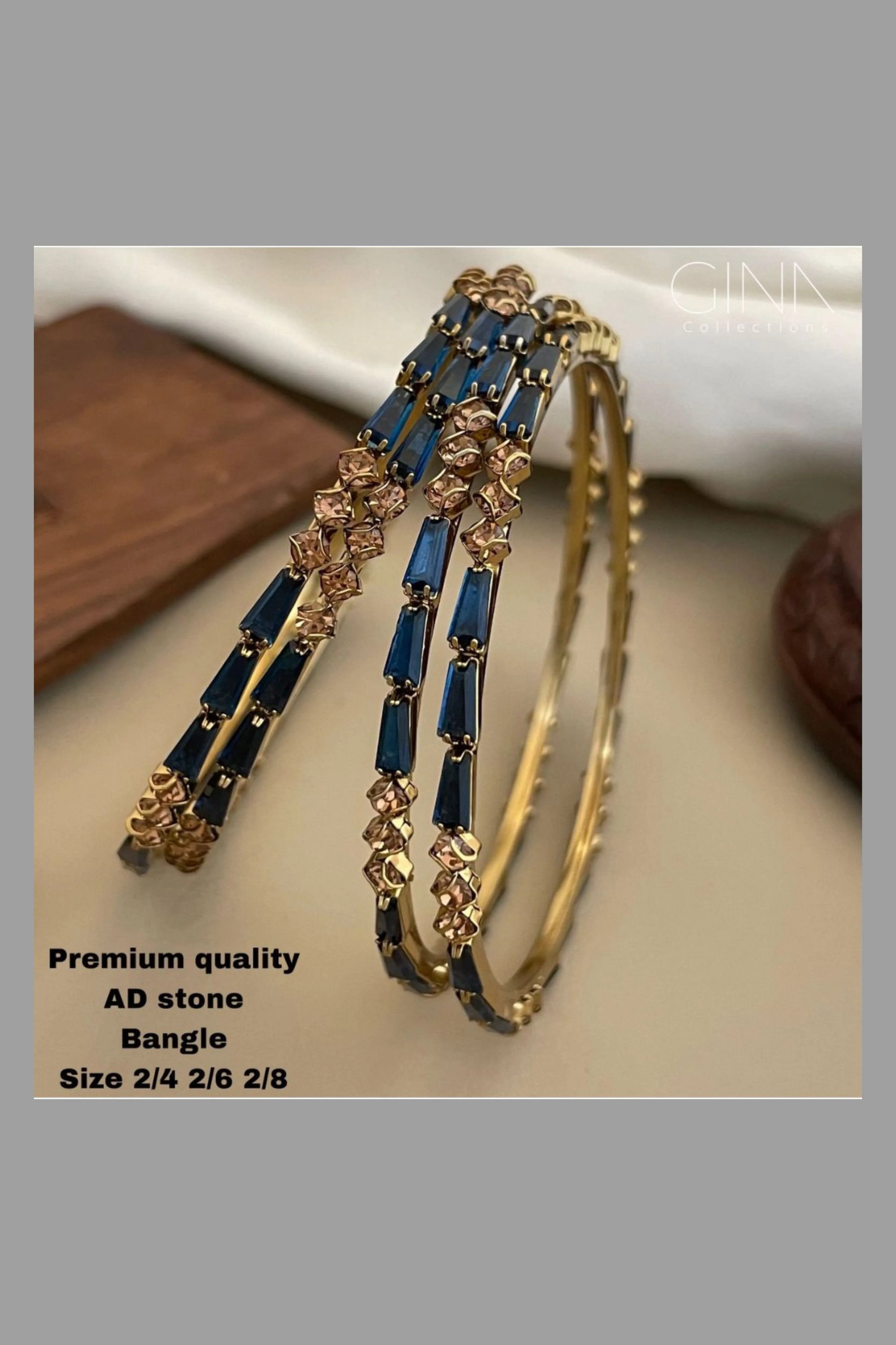 AD Stone Premium Bangles