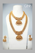 Bridal Combo-Featuring Lakshmi and Peacock motifs