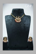 Half Moon Choker Pendant Set