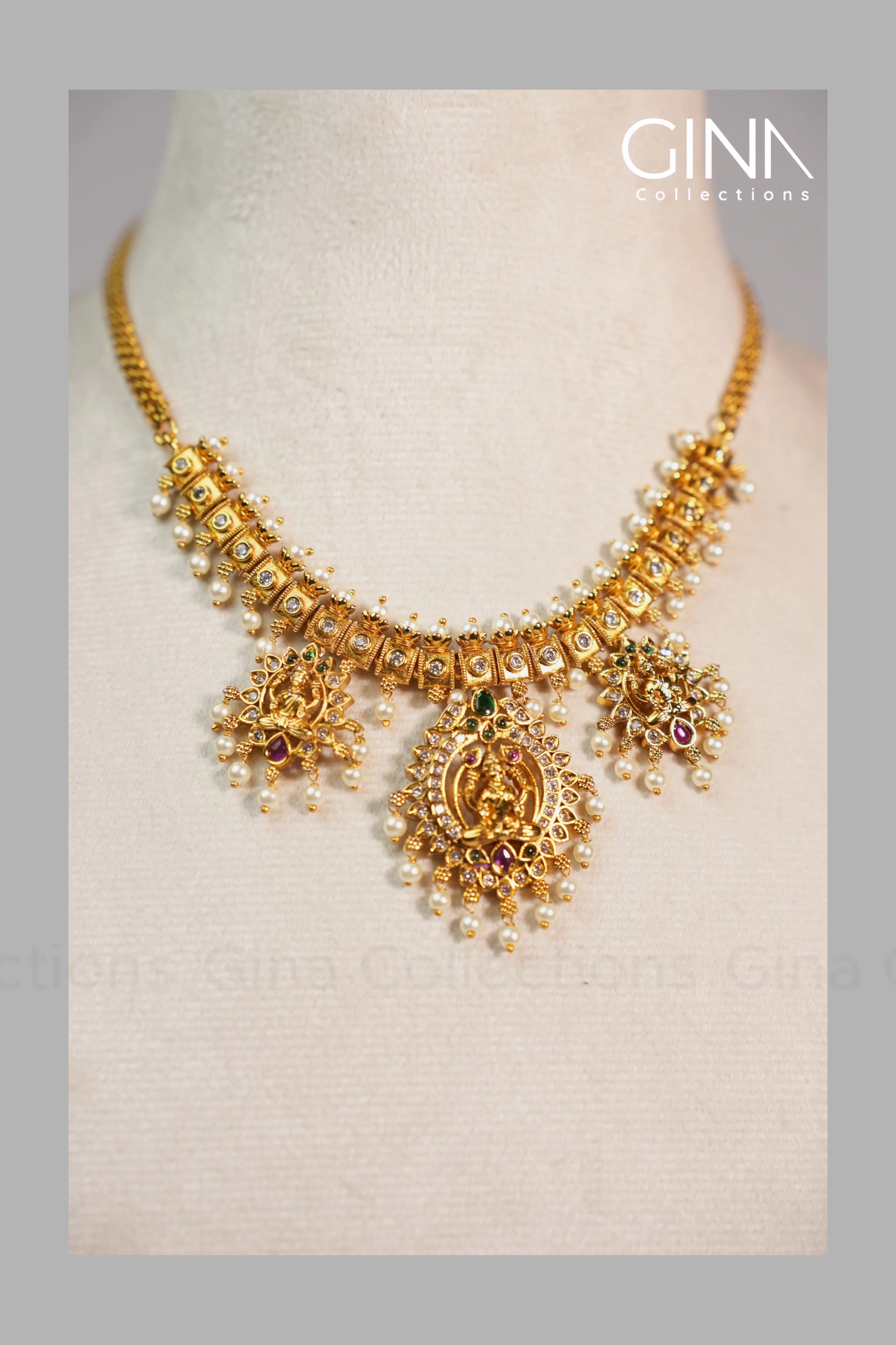 Lakshmi Guttapusalu Necklace
