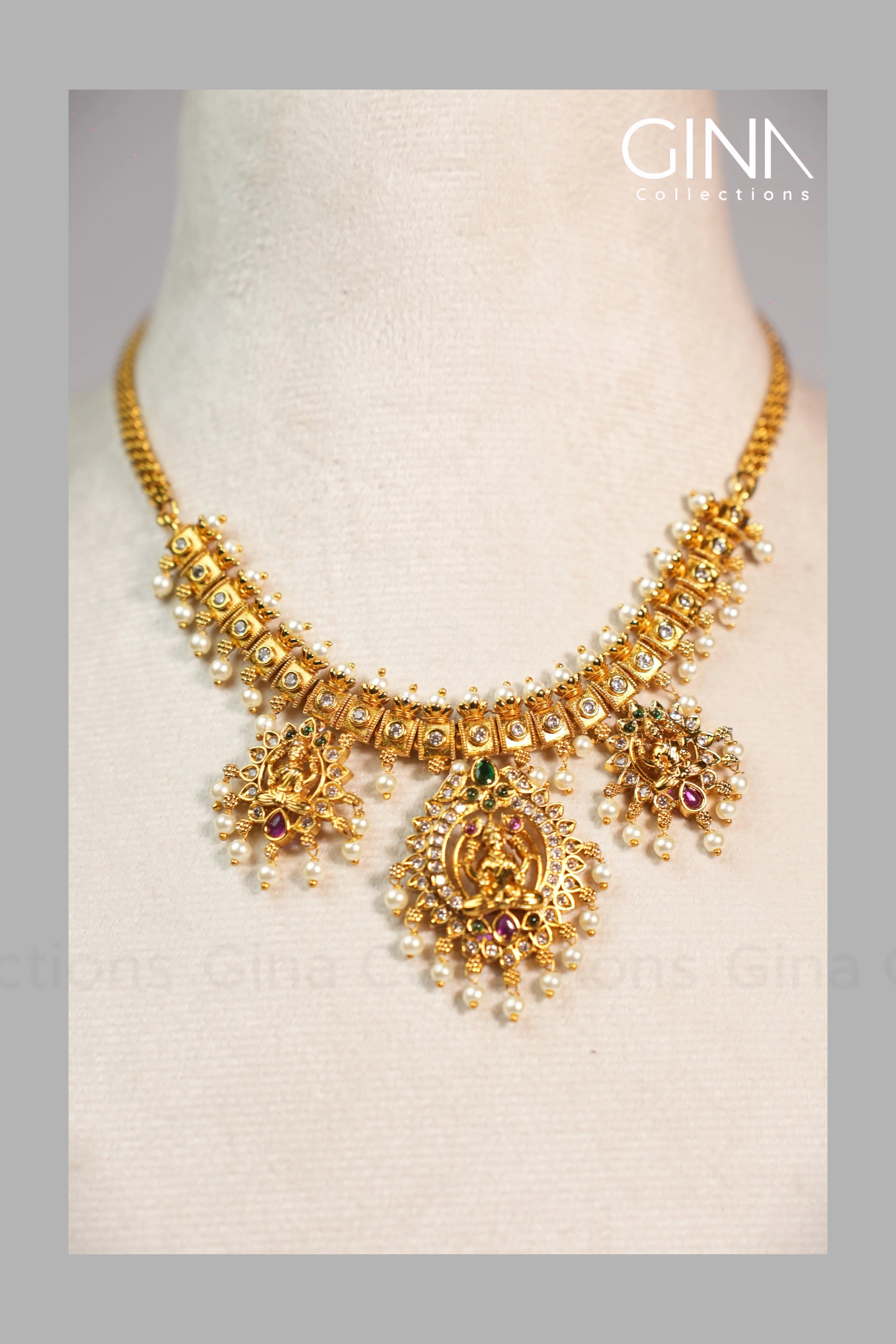 Lakshmi Guttapusalu Necklace