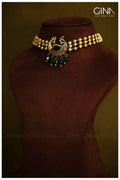 Mayuri Pearl Choker Emerald
