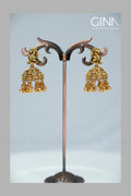Peacock Lakshmi Pendant Kemp