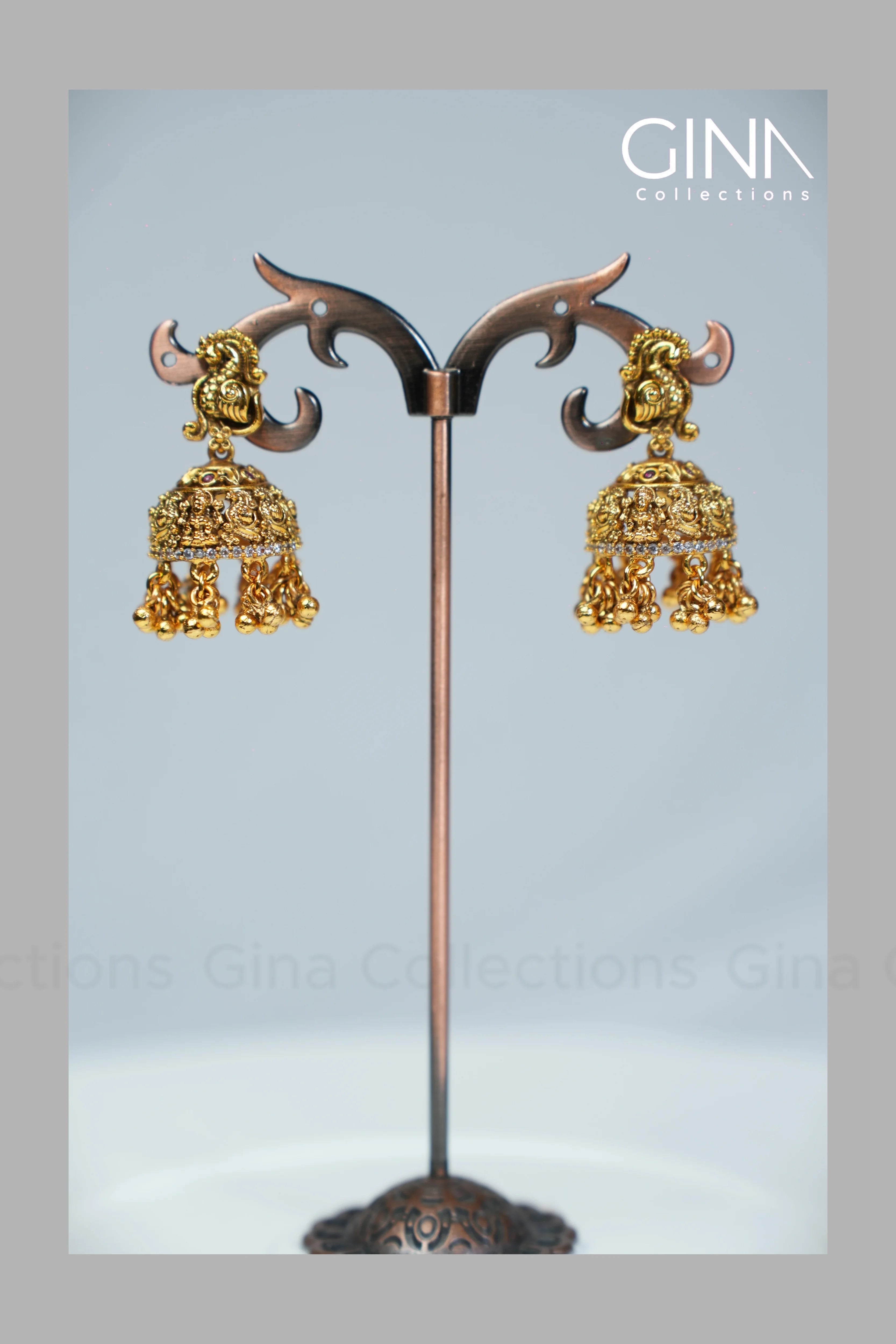 Peacock Lakshmi Pendant Kemp