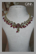 Premium Pink AD Necklace