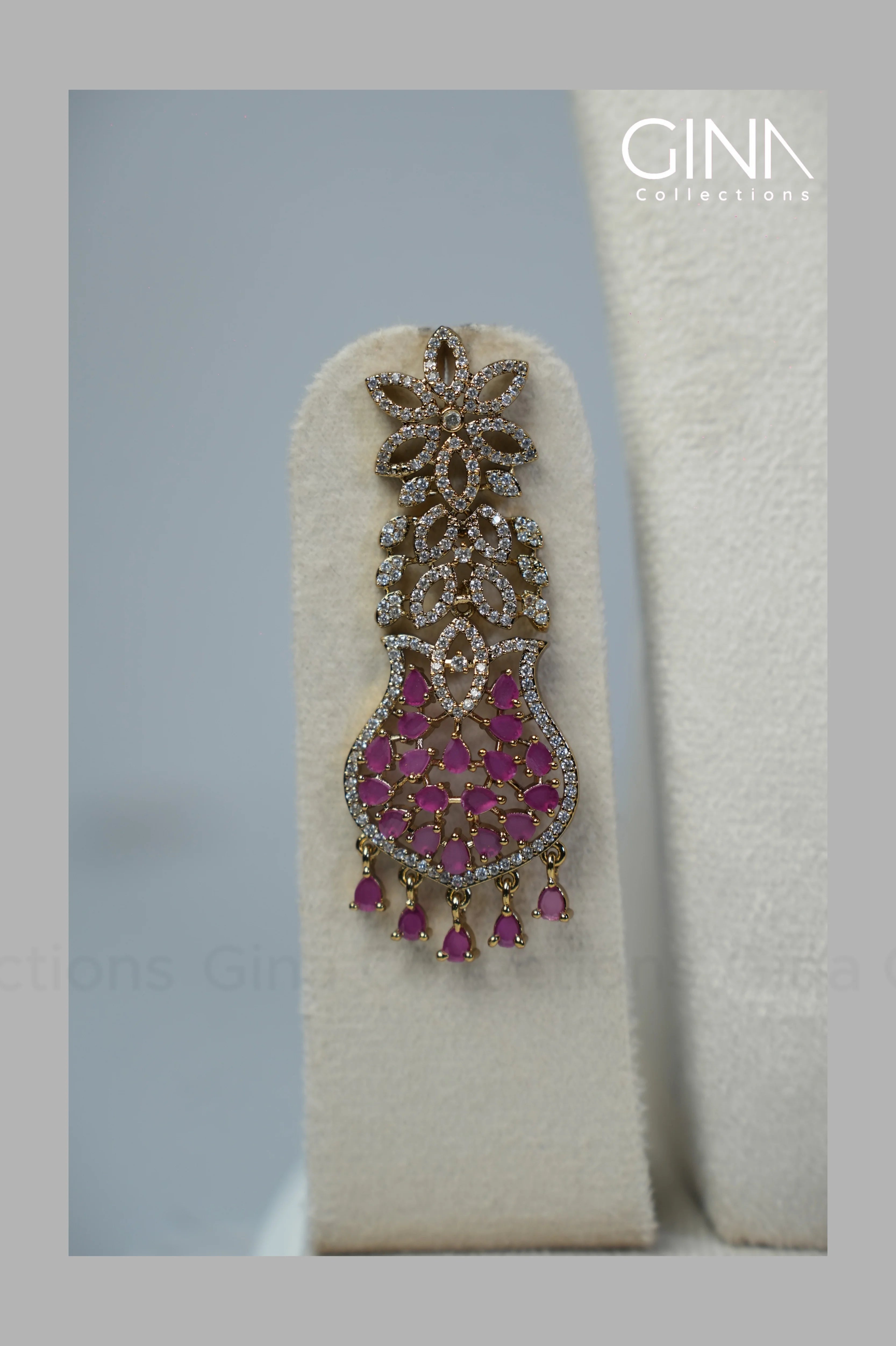 Ruby Necklace Set1