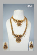 Semi Bridal Combo Lakshmi Necklace
