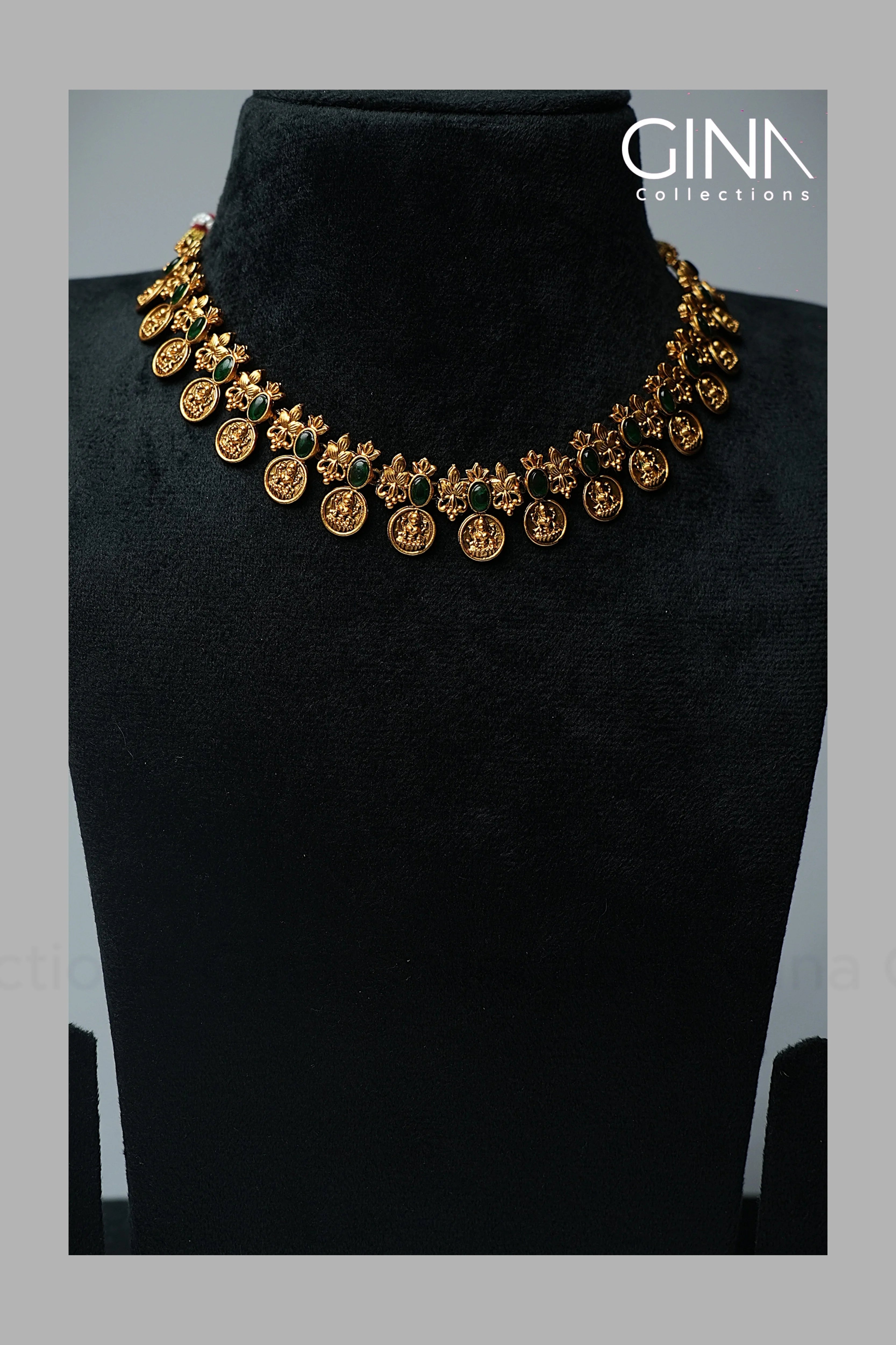 Temple Jewellery Kasu Mala