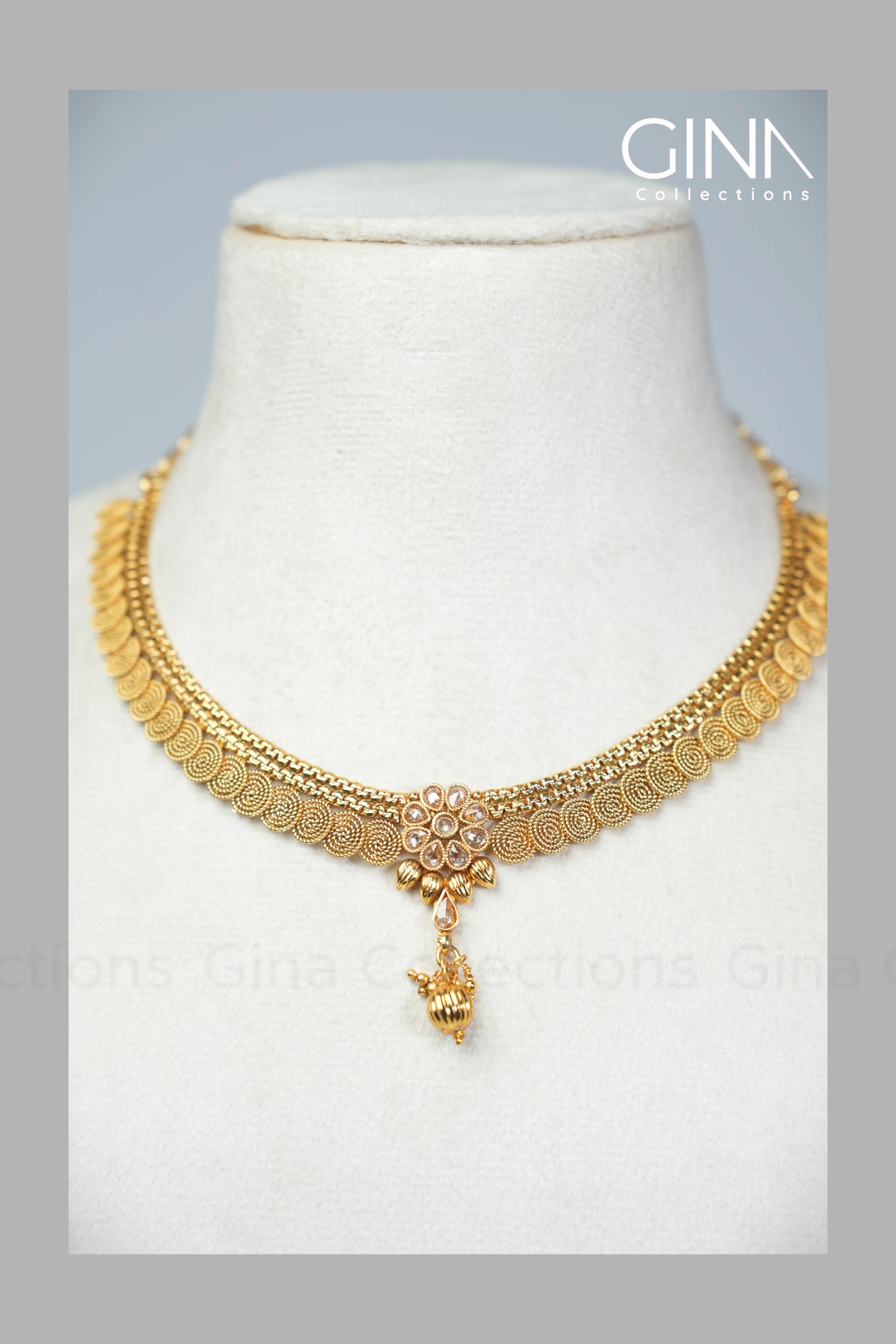 Traditional Kasu Necklace Set