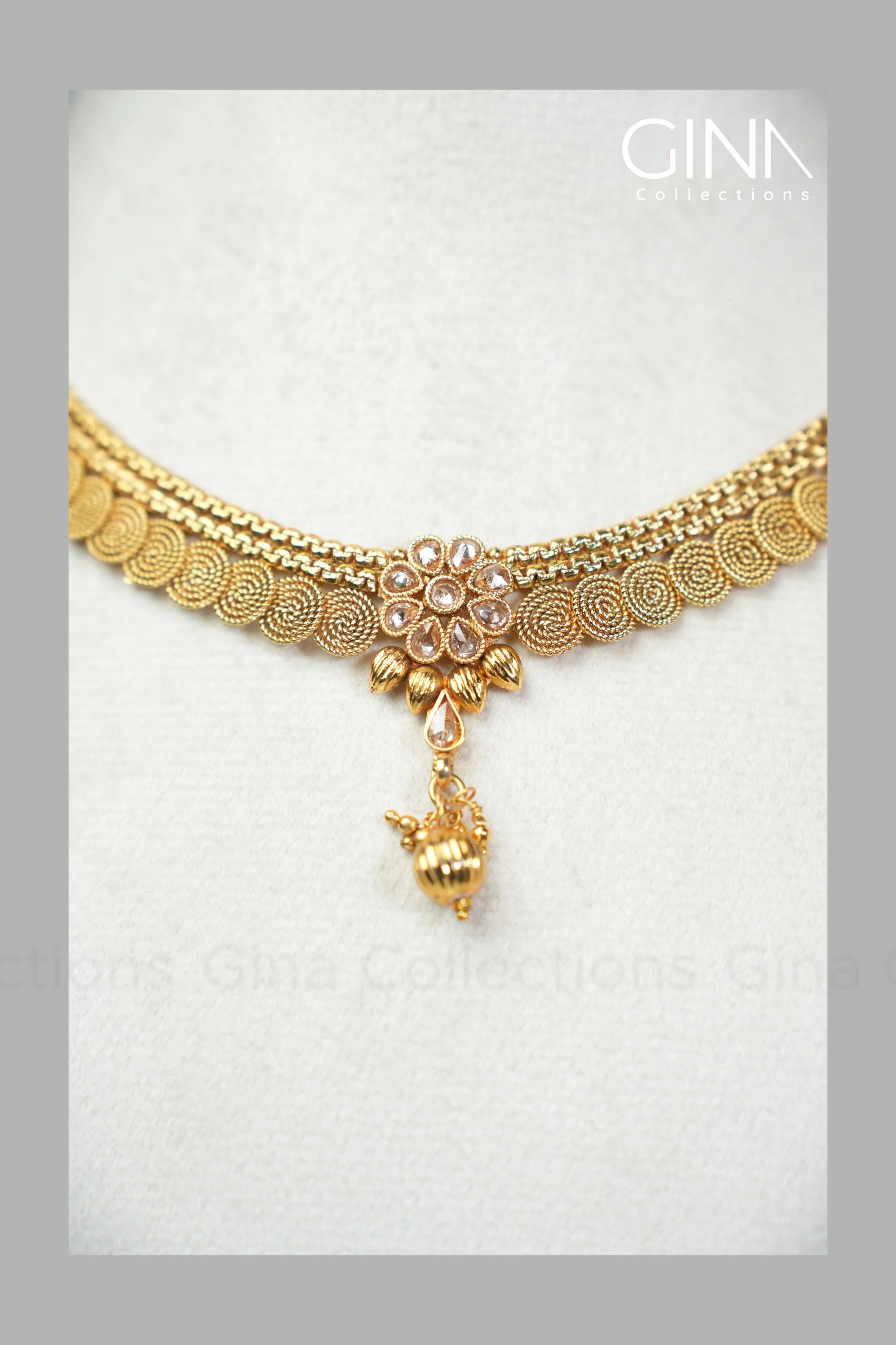Traditional Kasu Necklace Set