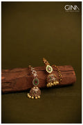 AD Stone Jumkas with Ear Chains