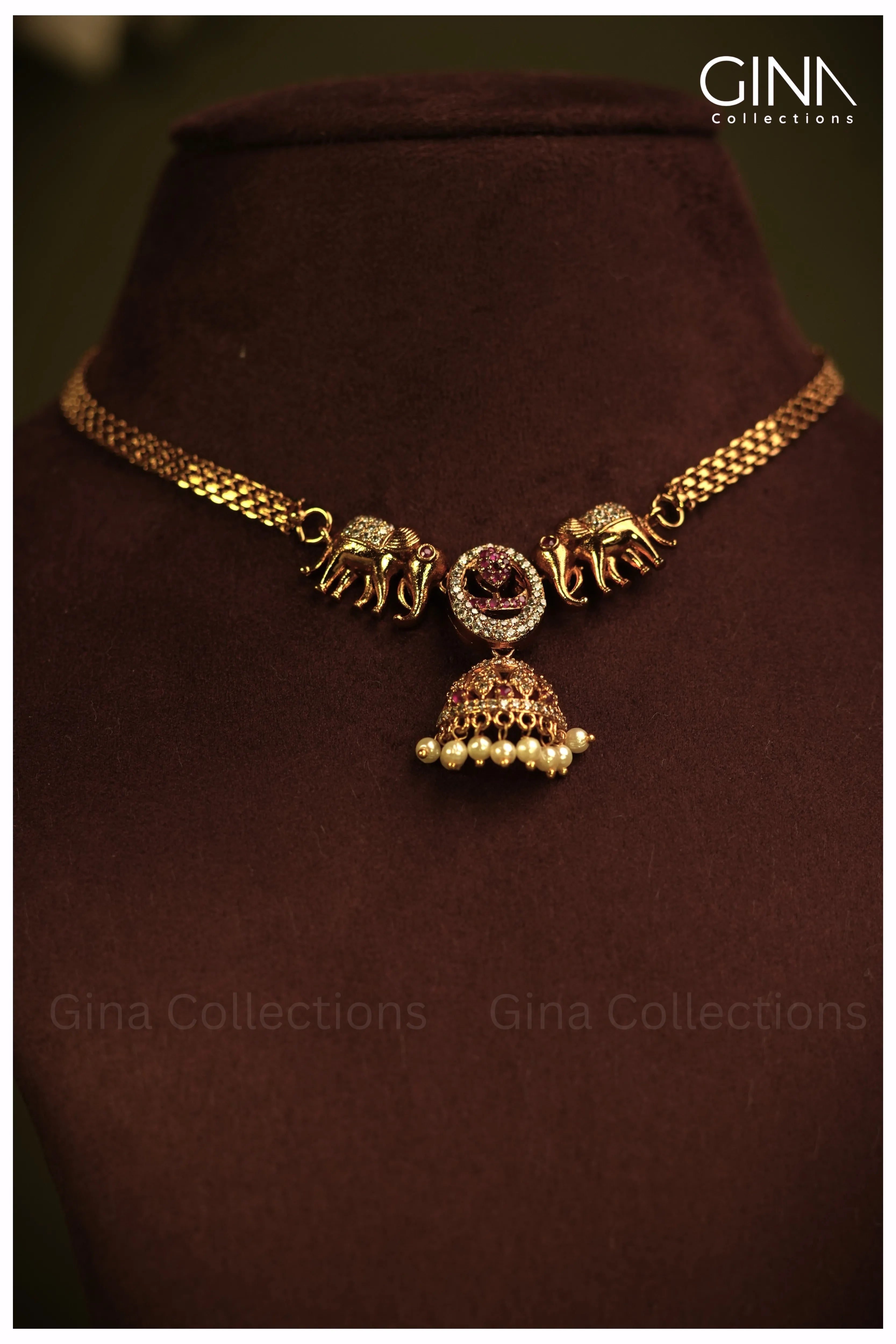 Gajashree Temple Choker