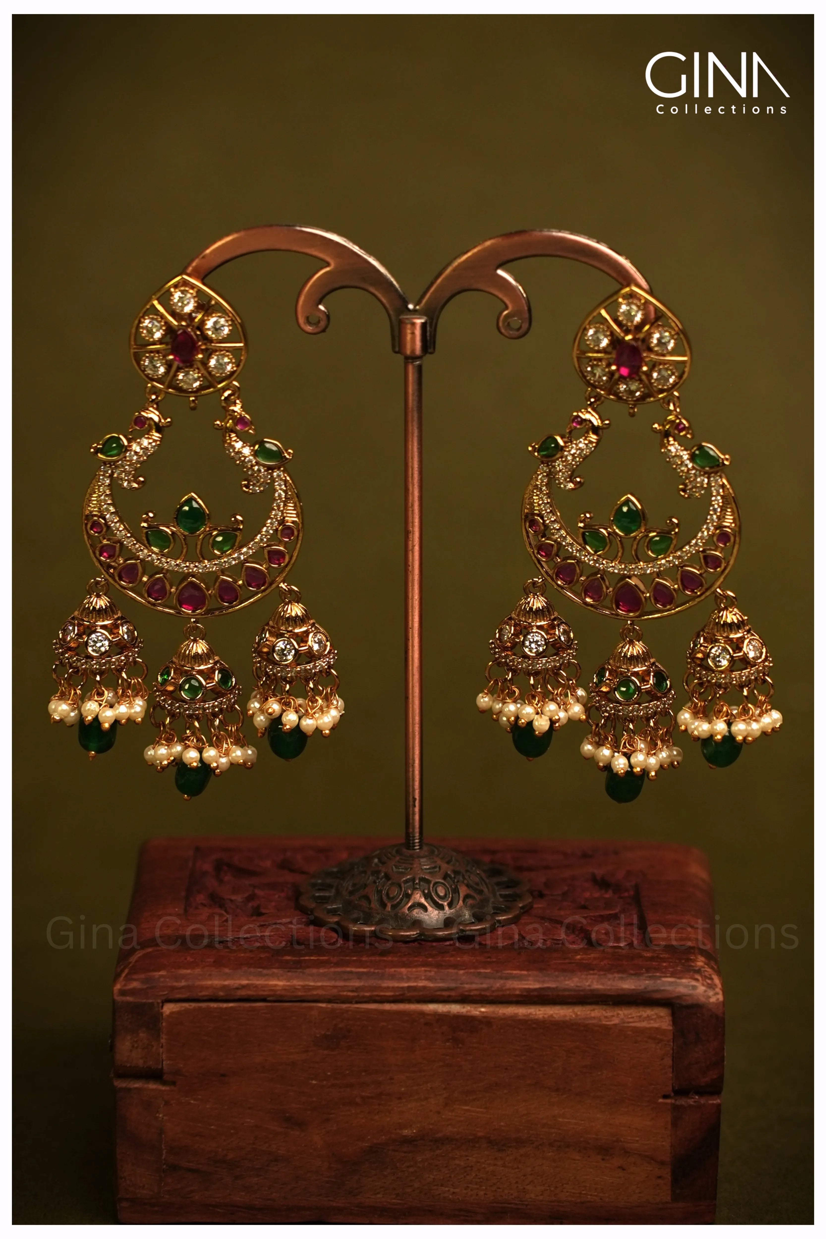 Chand Bali Ruby and Emerald