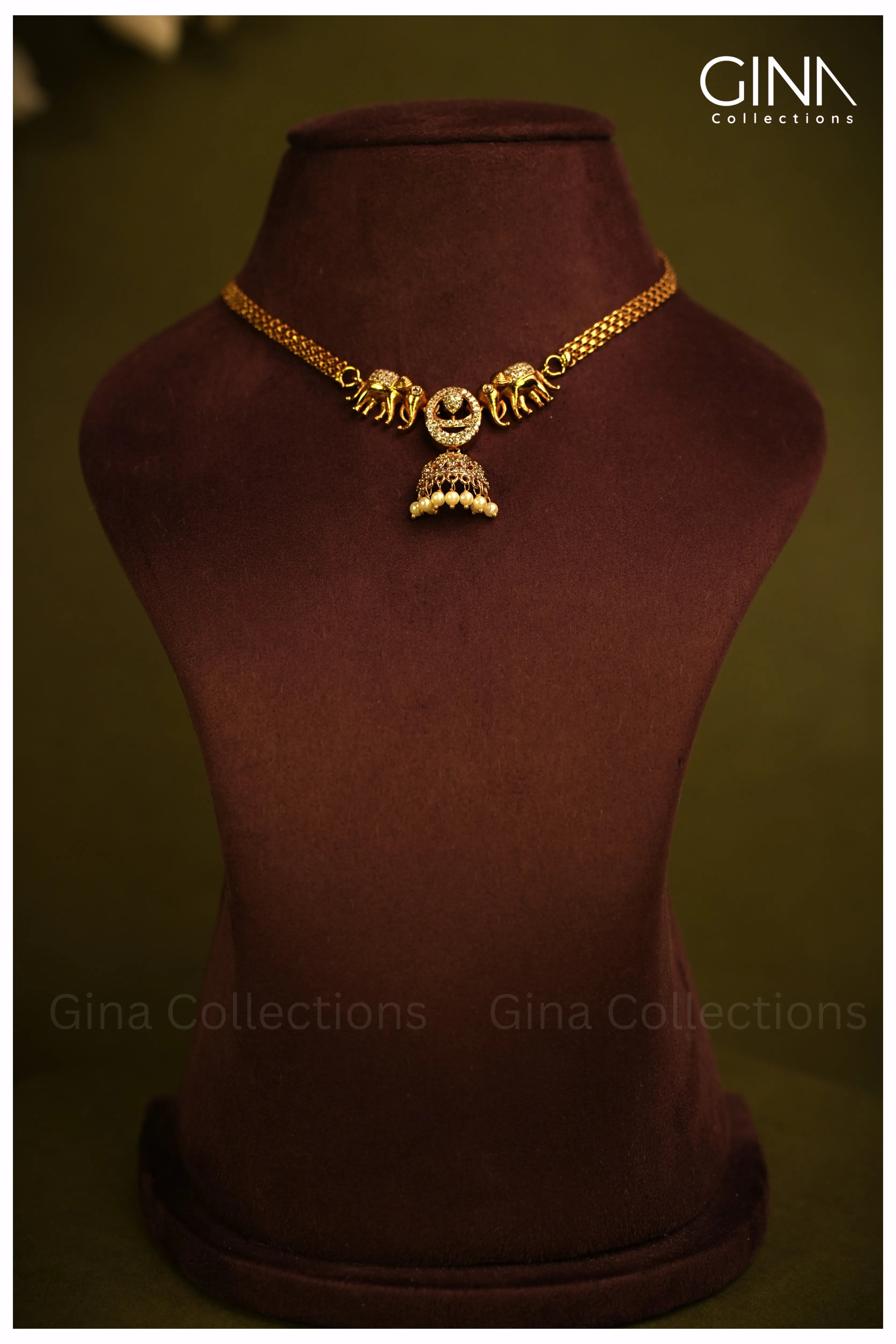 Gajashree Temple Choker