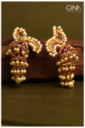 Jadau Earrings Pearls