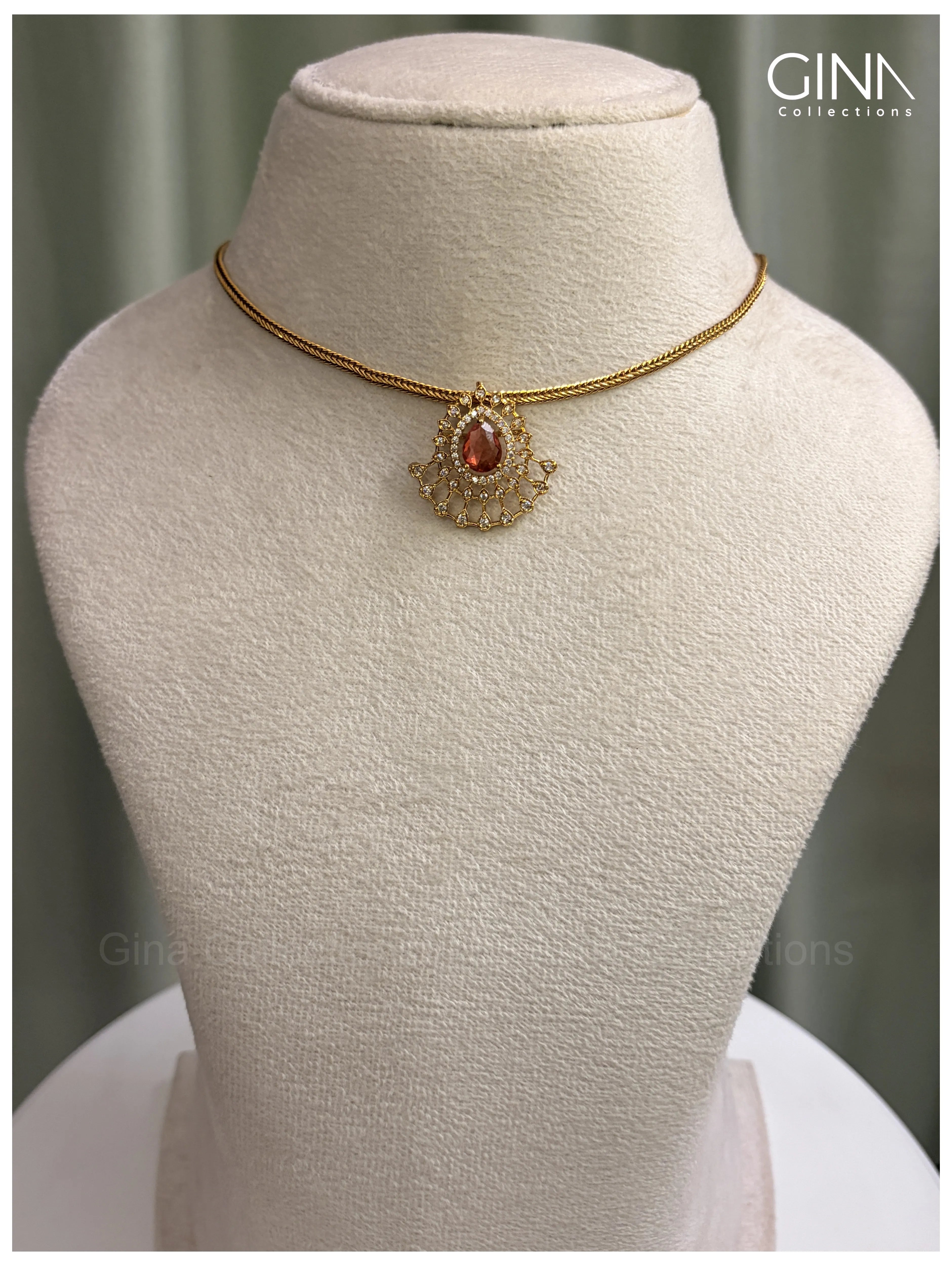 Ruby Teardrop Attigai