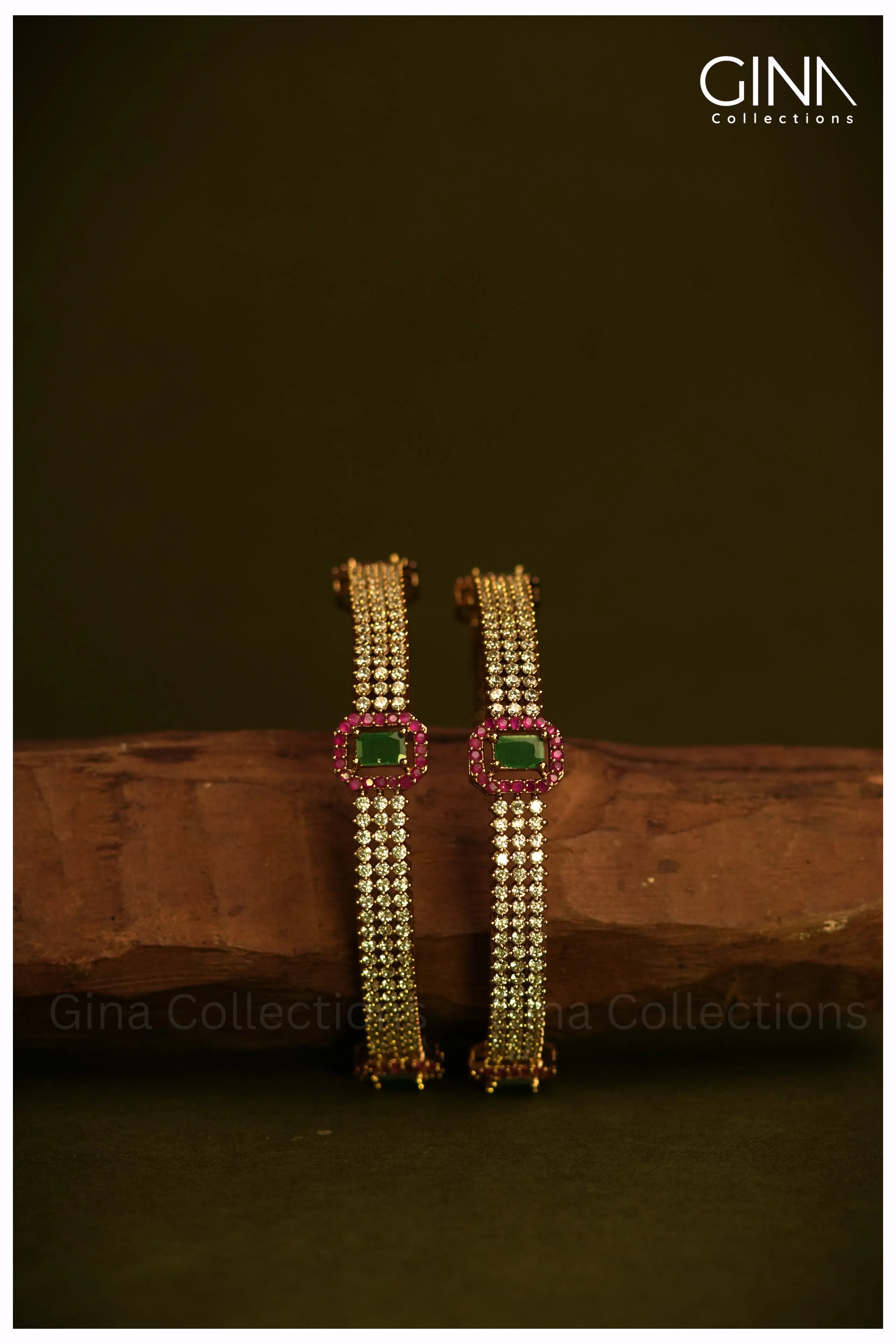 AD Stone Bangles