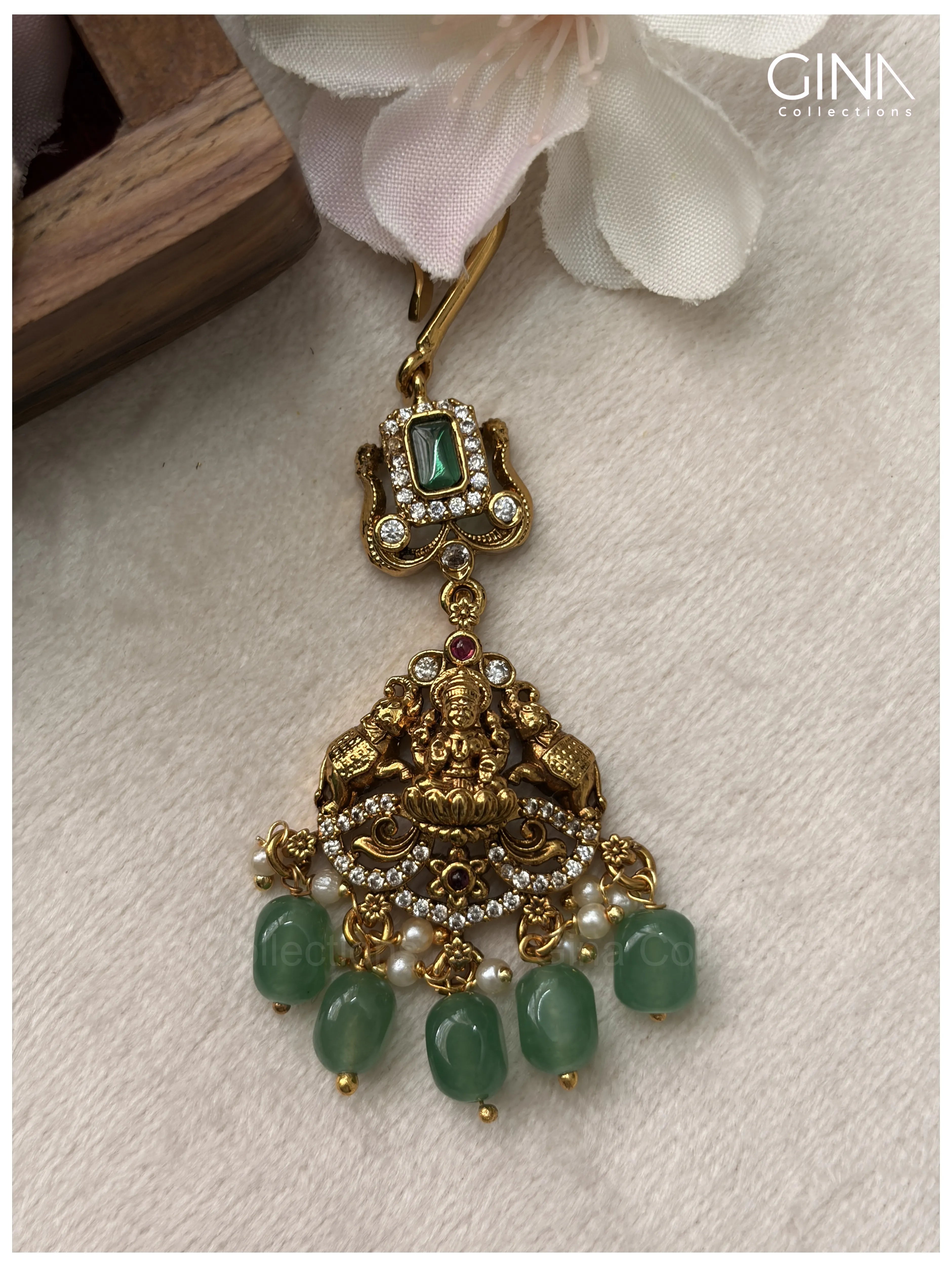 Premium Gold Plated Nakshi Maang Tikka