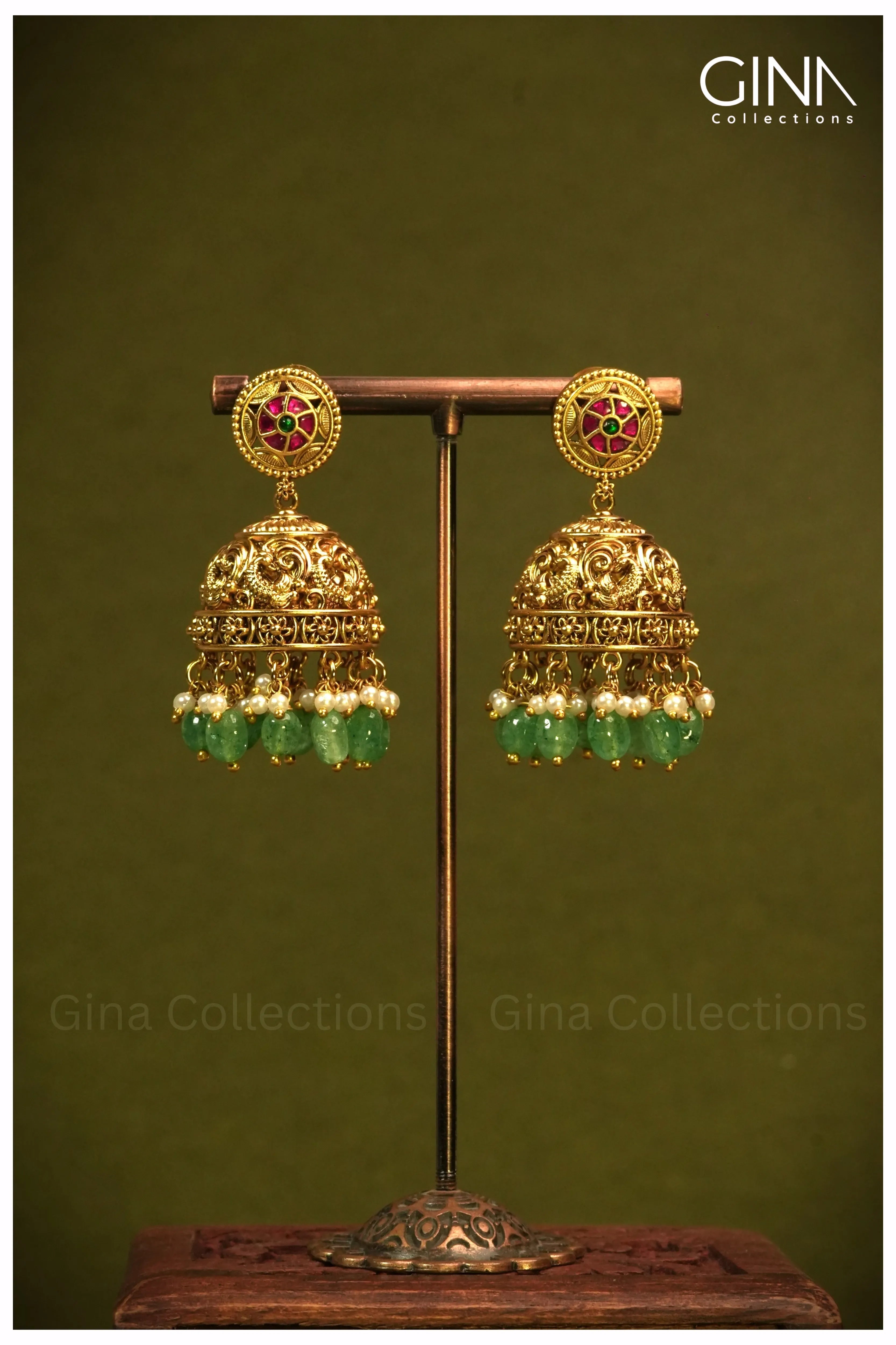 Lakshmi Jadau Jhumkas