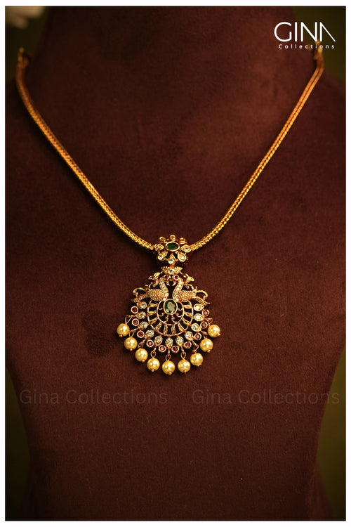 Attigai with Pearl Drops Necklace