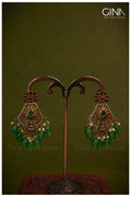 Traditional Lakshmi Antique Matte Gold Plated Necklace