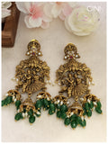 Radhe Krishna with Emerald Beads Hangings