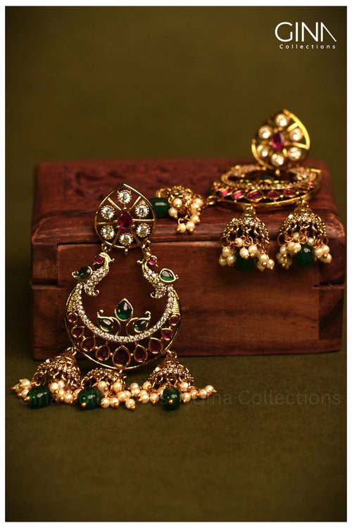 Chand Bali Ruby and Emerald